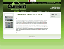 Tablet Screenshot of currentelectricalservices.com